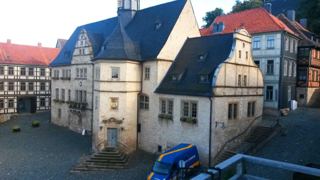 Grosse Wohnung Mit Terrasse Im Altstadtzentrum - Ferienwohnung Chiplakoff 布兰肯堡 外观 照片